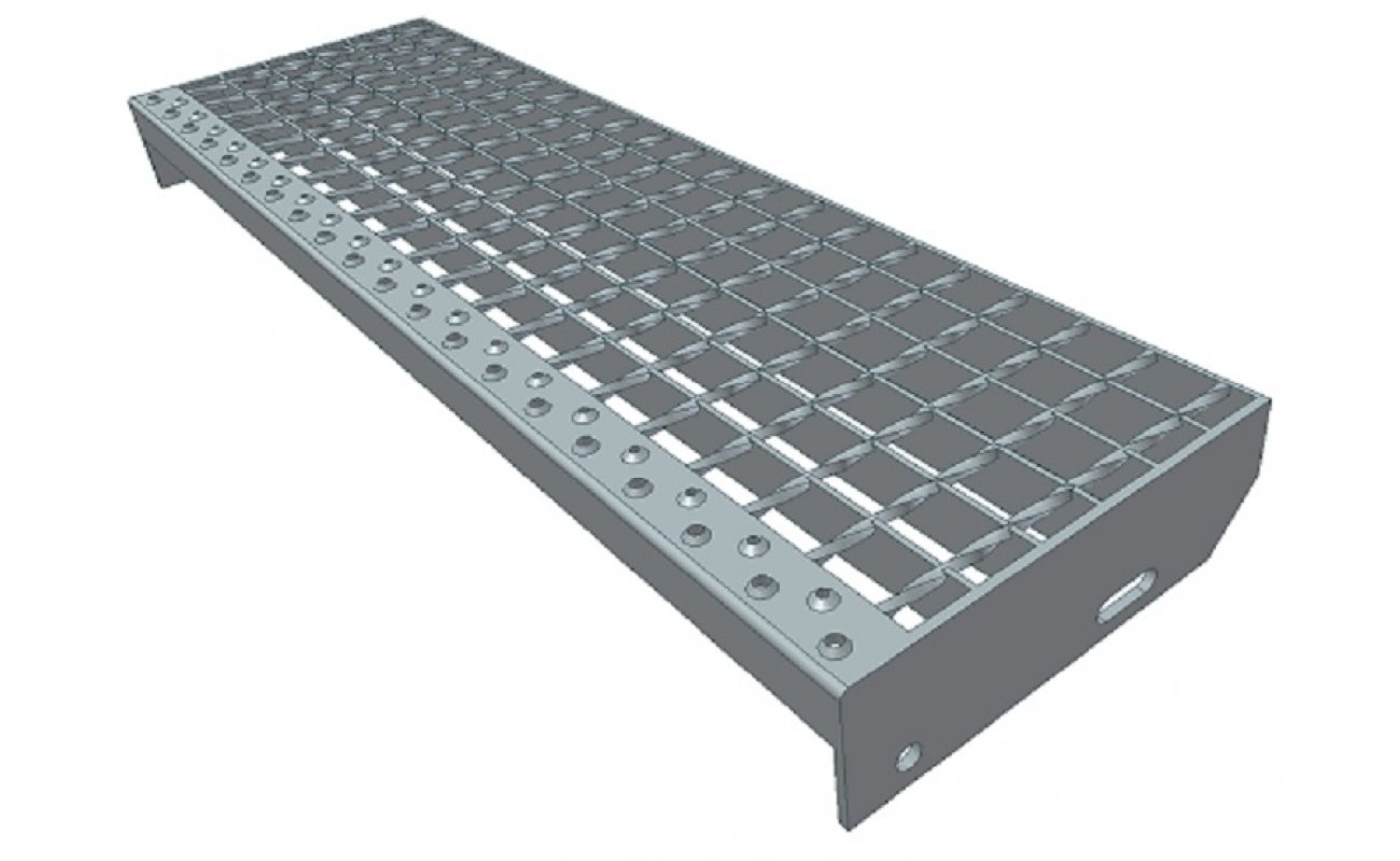 Izgara Basamaklar kaymazlık elemanı ve yan kaplama ile temin edilir. Özellikle çelik fabrikalari, haddehaneler, maden sahaları, enerji santralleri, rafiner